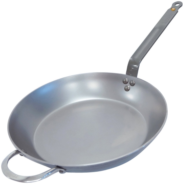 De Buyer Mineral B Element stekepanne, karbonstål, 32 cm
