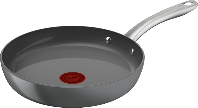Tefal (RE)NEW+ stekepanne, 20 cm, keramisk belegg, grå.