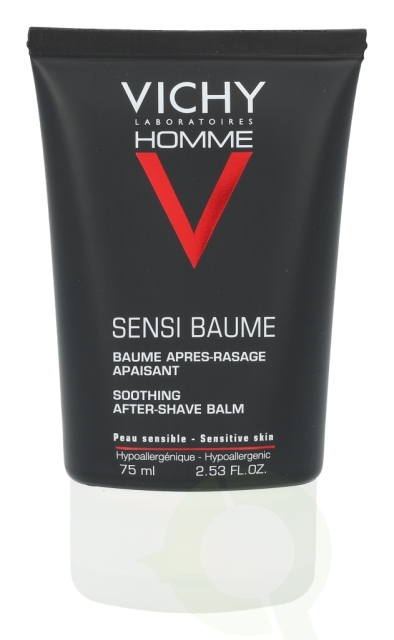 Vichy Homme Sensi Baume Soothing After Shave Balm 75 ml Sensitive Skin /  Alcohol Free