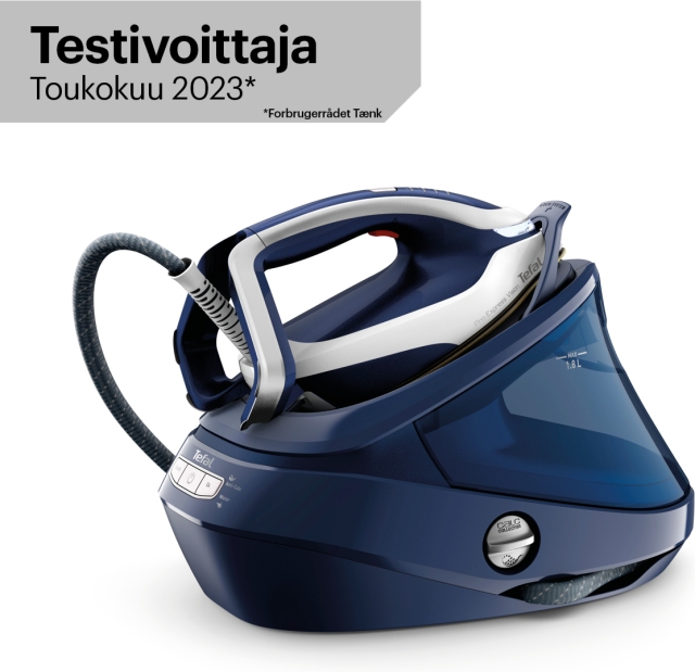 Tefal Pro Express Vision GV9812E0 damp Blå/hvit