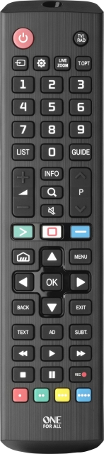 ONE FOR ALL URC 4911 universell fjernkontroll for LG TV