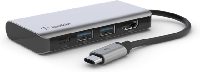 Belkin USB-C 4 i 1 Multi-Port Adapter