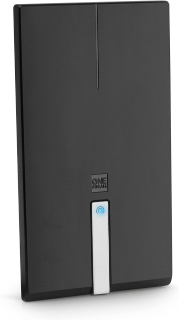 ONE FOR ALL SV9425-5G aktiv DVB-T/T2 innendørsantenne med LTE-filter, 44 dB