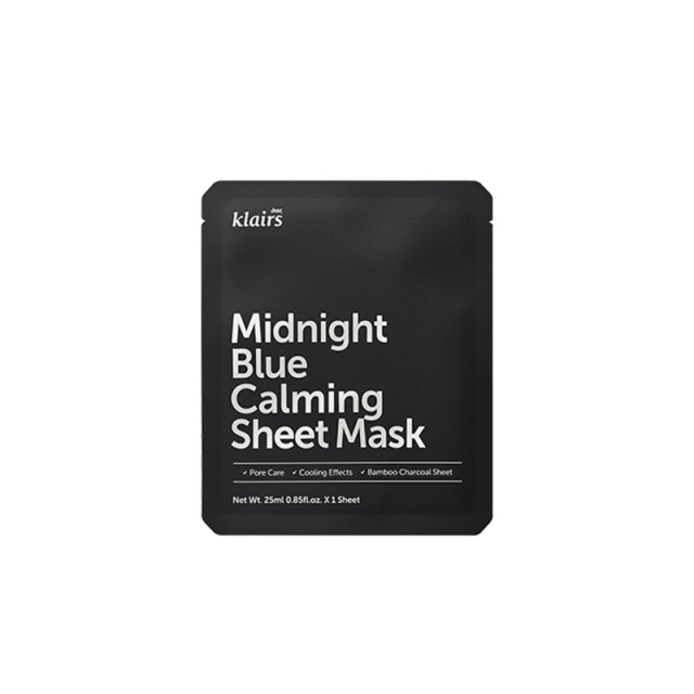 Klairs Midnight Blue Calming Sheet Mask 25 ml