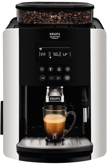 Krups Arabica Quattro Force Silver kaffemaskin