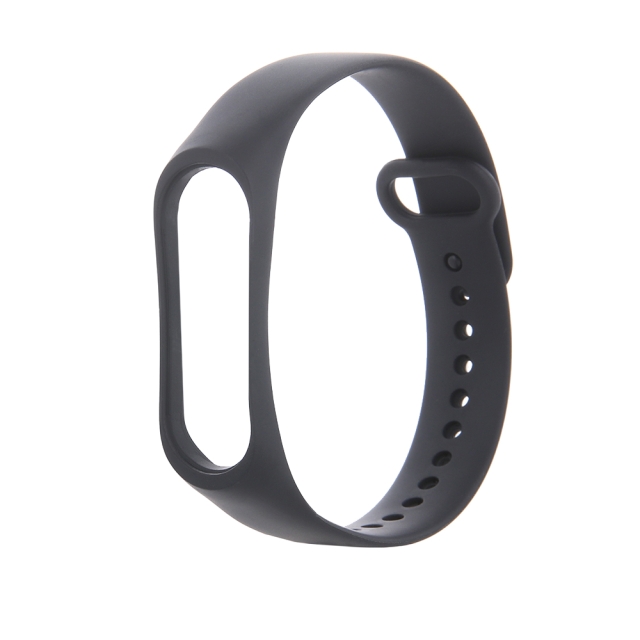 Silikonarmbånd for Xiaomi Mi Band 5 / 6, Svart