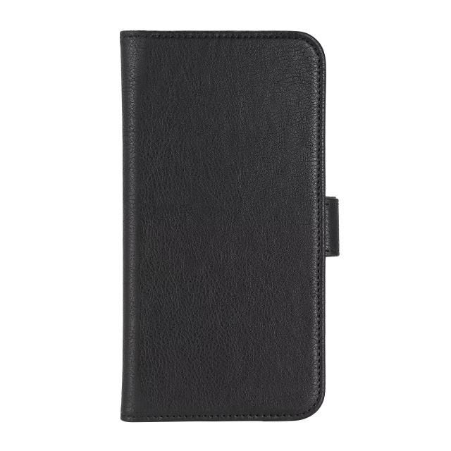 Essentials iPhone 14 Pro Max PU-vegg, avtakbar, 3 kort, svart