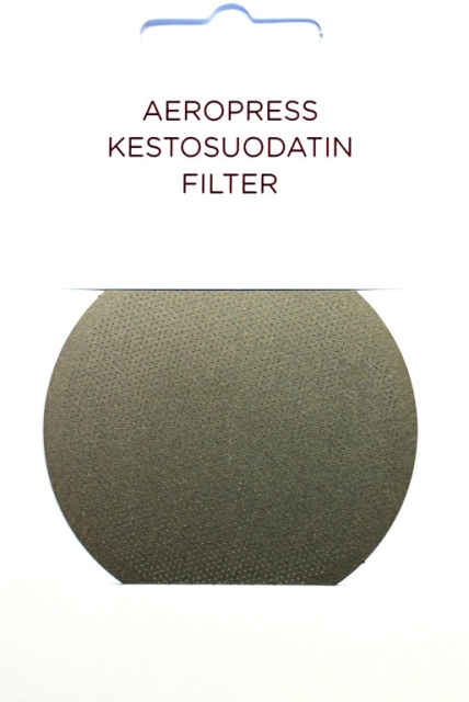 AeroPress permanent filter, Kaffefilter