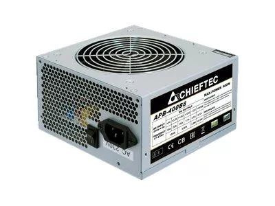 Chieftec ATX 400W PSU 80+ 230V EU-sertifisert, med 12 cm vifte, Bulk Value