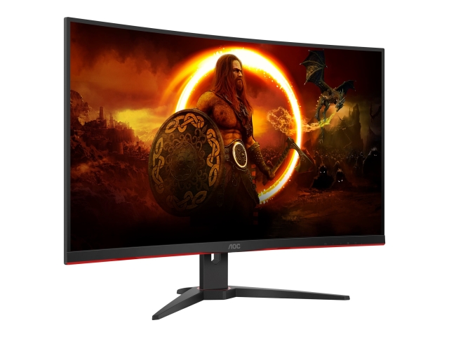 AOC C32G2ZE/BK 32" spillmonitor - 1920 x 1080 (Full HD) HDMI DisplayPort 240 Hz