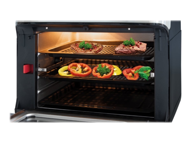 ProfiCook PC-FR 1200 H Airfryer 1500W Rustfritt stål/svart