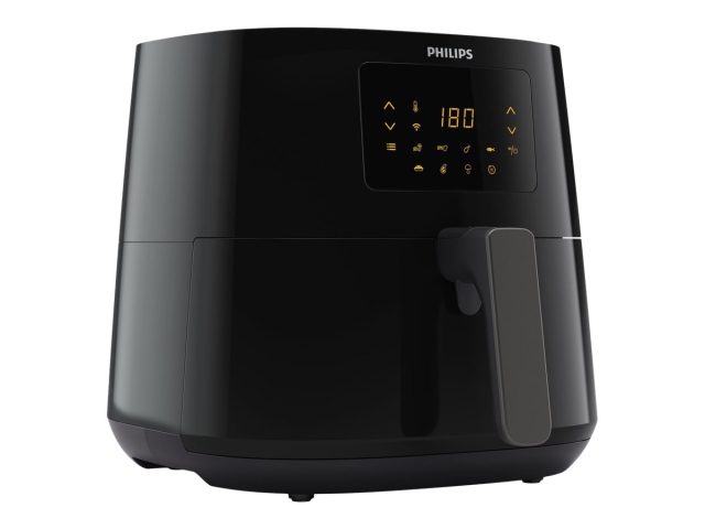 Philips Essential HD9280 Airfryer XL Airfryer 2000W Mørk sølv/svart