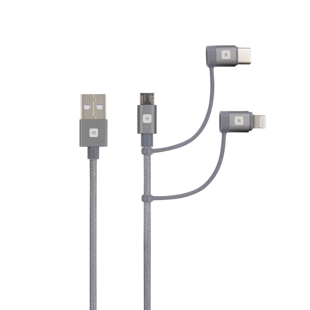 SKROSS 3in1-kabel - 30 cm