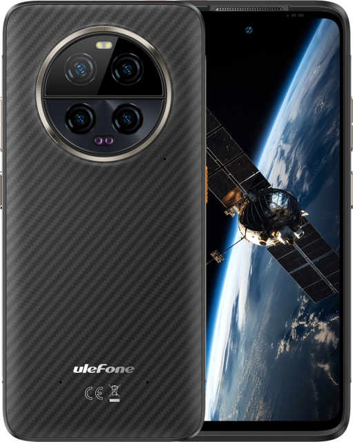 Ulefone Armor 23 Ultra 5G-telefon, 512/12 GB, svart