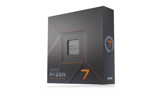 AMD CPU Ryzen 7 7700X 4,5 GHz 8 kjerner AM5 (WOF - med kjøler)