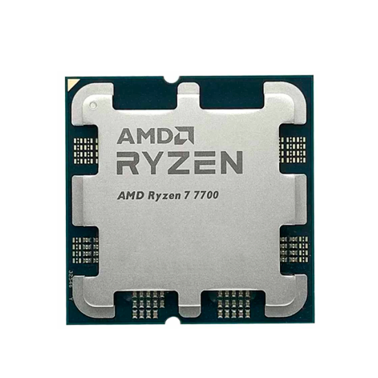 AMD CPU Ryzen 7 7700 3,8 GHz 8 kjerner AM5 (TRAY - med kjøler)