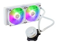 Cooler Master MasterLiquid Lite 240L Core ARGB - væskekjølesystem for prosessorer, 1-pakning hvit 120 mm