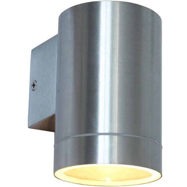 Llitt Daniel I Veggarmatur GU10 sokkel IP44 Aluminium