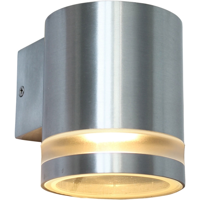 Llitt Nils I Veggarmatur GU10 sokkel IP44 Aluminium