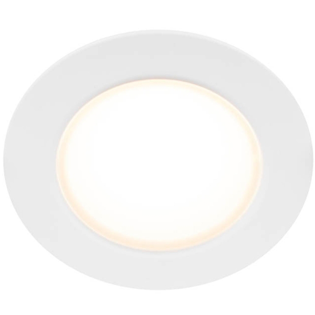 Llitt Doris 230V dimbar downlight-spotlight 3000K 400lm IP65 Hvit