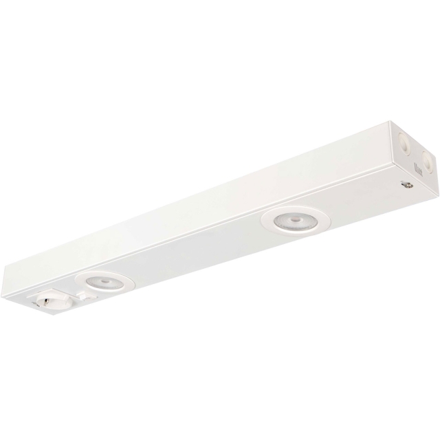 Llitt Emma 580 Kjøkkenbenklampe 2xspot + stikkontakt 3000K 650lm 580cm