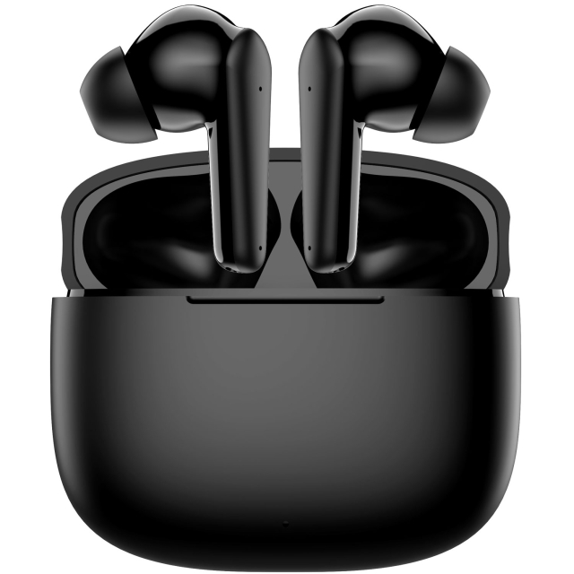 Denver TWE-48B True wireless Bluetooth-hodetelefoner med ladeetui