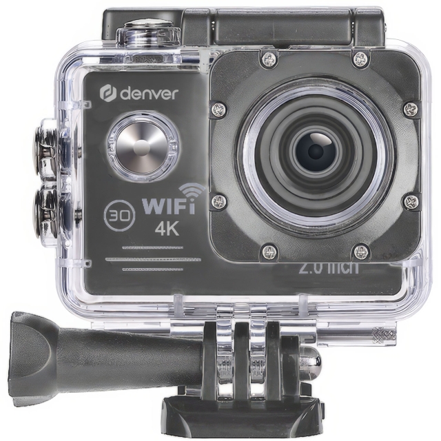 Denver ACK-8064 4K Action-kamera med Wi-Fi 8Mpixel 140° vidvinkel
