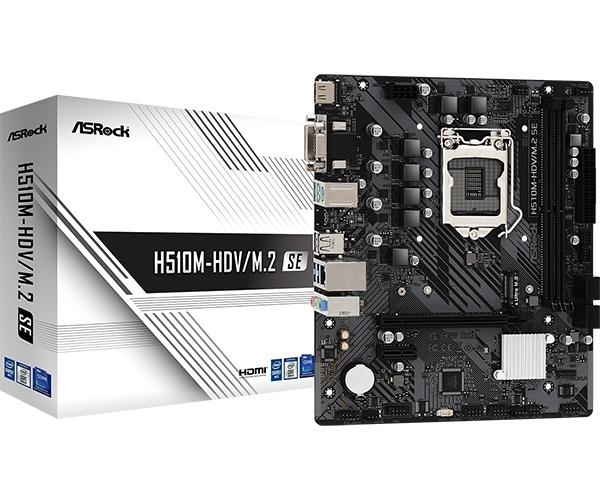 ASROCK H510M-HDV/M.2 SE LGA1200 DDR4