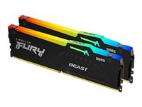 Kingston FURY Beast DDR5 16 GB-sett 5200 MHz CL40 ECC på chip