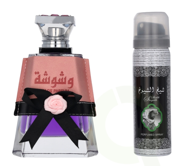 Lattafa Washwashah Giftset 150 ml Edp Spray 100ml/Deodorant Spray 50ml