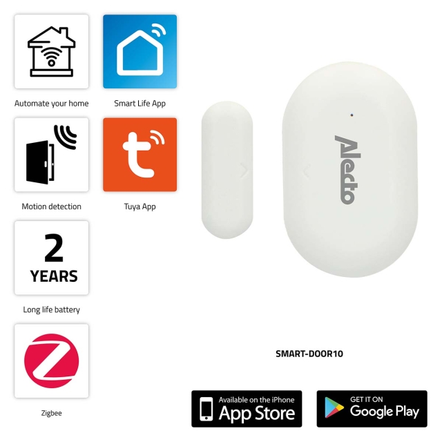 Alecto Smart Zigbee dør-/vinduskontaktsensor