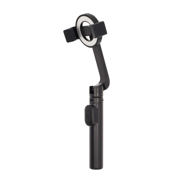 Nedis Bluetooth selfie stick | Bluetooth® verson: 5.0 | Maksimal skjermstørrelse: 7 " | Brettet lengde: 17 cm | Ufoldet lengde: 61 cm | Maksimal vektkapasitet: 1000 g | Batteri drevet