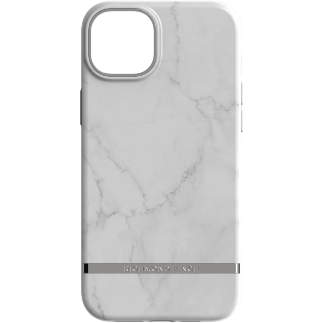 Richmond & Finch iPhone 14 Plus-etui, hvit marmor