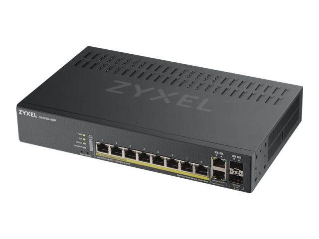 Zyxel GS1920-8HPv2 Switch 8-ports Gigabit PoE+-switch