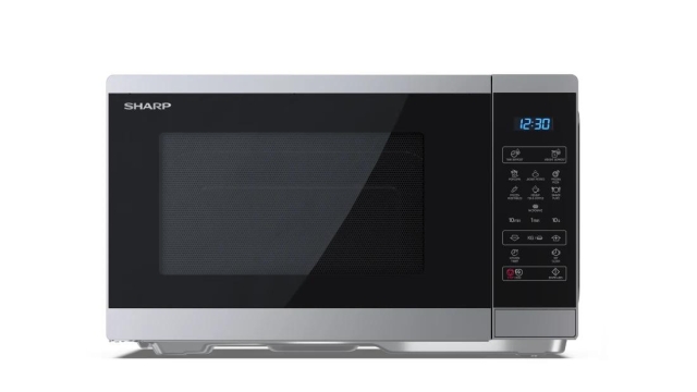 Sharp Sharp Mikrobangu krosnele Mikrobølgeovn YC-MS252AE-S Frittstående 25 L 900 W Sidabrinis