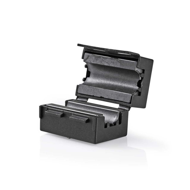 Nedis ferrittfilter | 6.50 mm | ABS | Sort | 25 stk. | Boks