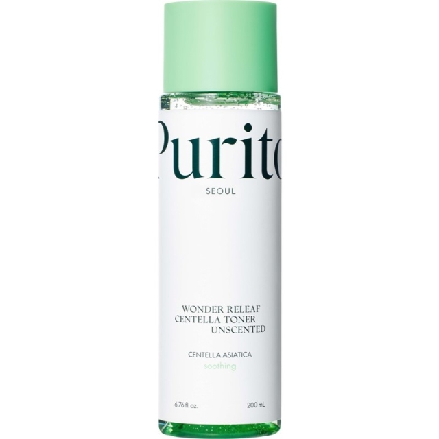 Purito Wonder Releaf Centella Toner uparfymert 200 ml