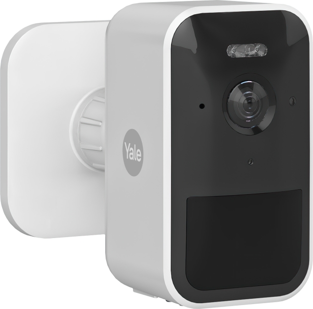 Yale Smart Outdoor Camera overvåkningskamera for utendørs og innendørs bruk, 1080p