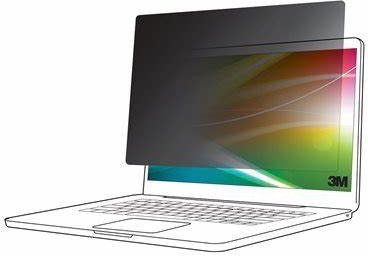 3M Bright Screen Privacy Filter for Dell - personvernfilter