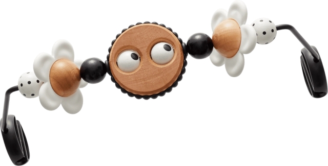 BabyBjörn Googly Eyes-leke for babysitter, svart og hvit