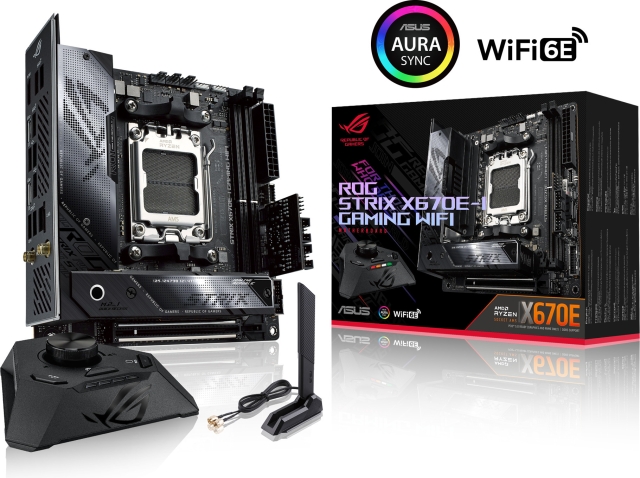 ASUS ROG STRIX X670E-I GAMING WIFI mITX-hovedkort