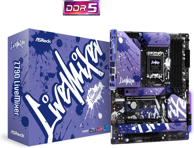 ASRock Z790 LiveMixer LGA1700 ATX-hovedkort
