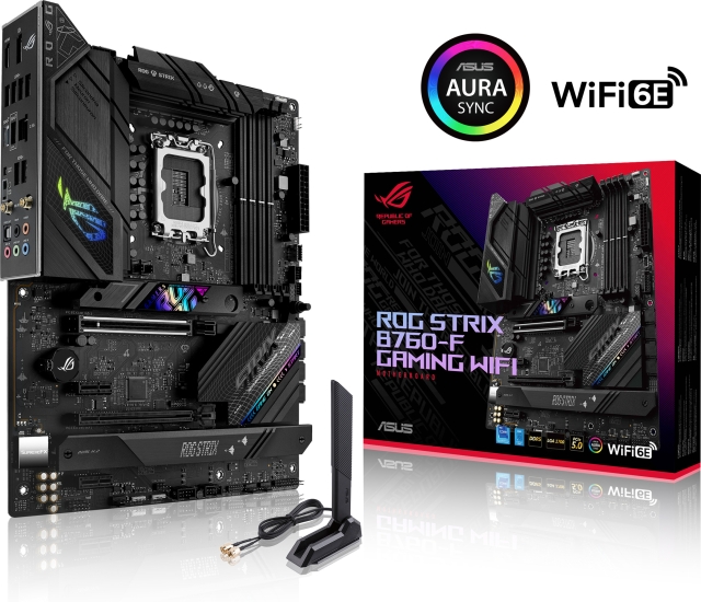 ASUS ROG STRIX B760-F GAMING WIFI ATX-hovedkort