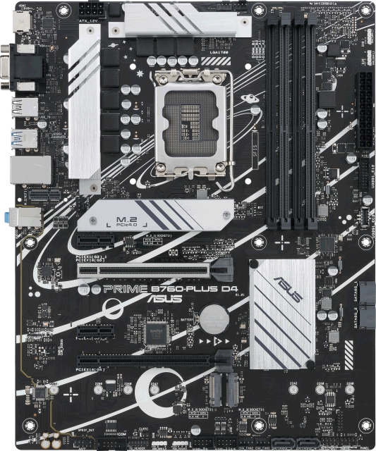 ASUS PRIME B760-PLUS D4 ATX-hovedkort