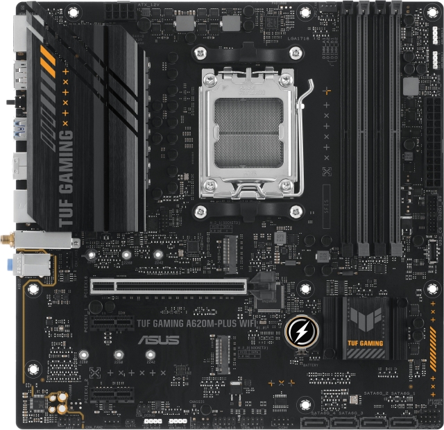ASUS TUF GAMING A620M-PLUS WIFI mATX-hovedkort