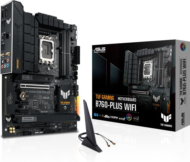 ASUS TUF GAMING B760-PLUS WIFI ATX-hovedkort