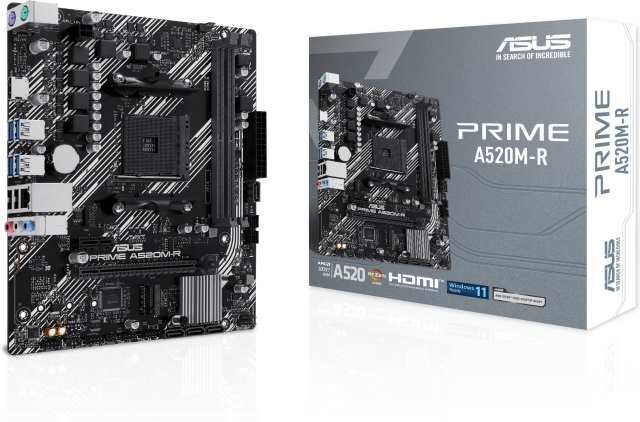 ASUS PRIME A520M-R mATX-hovedkort