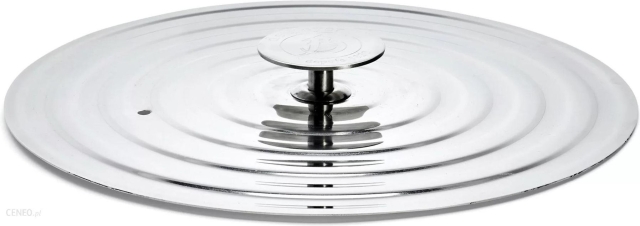 De Buyer lokk i rustfritt stål til stekepanner, 32 cm