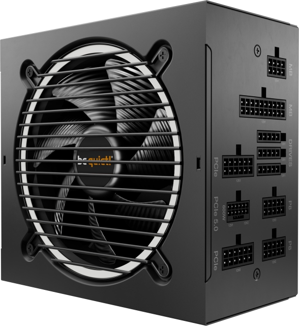 Be Quiet! Pure Power 12 M ATX-strømforsyning, 850 W