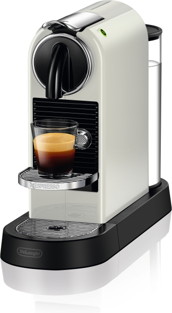 DeLonghi Nespresso Citiz kapselkaffemaskin, hvit